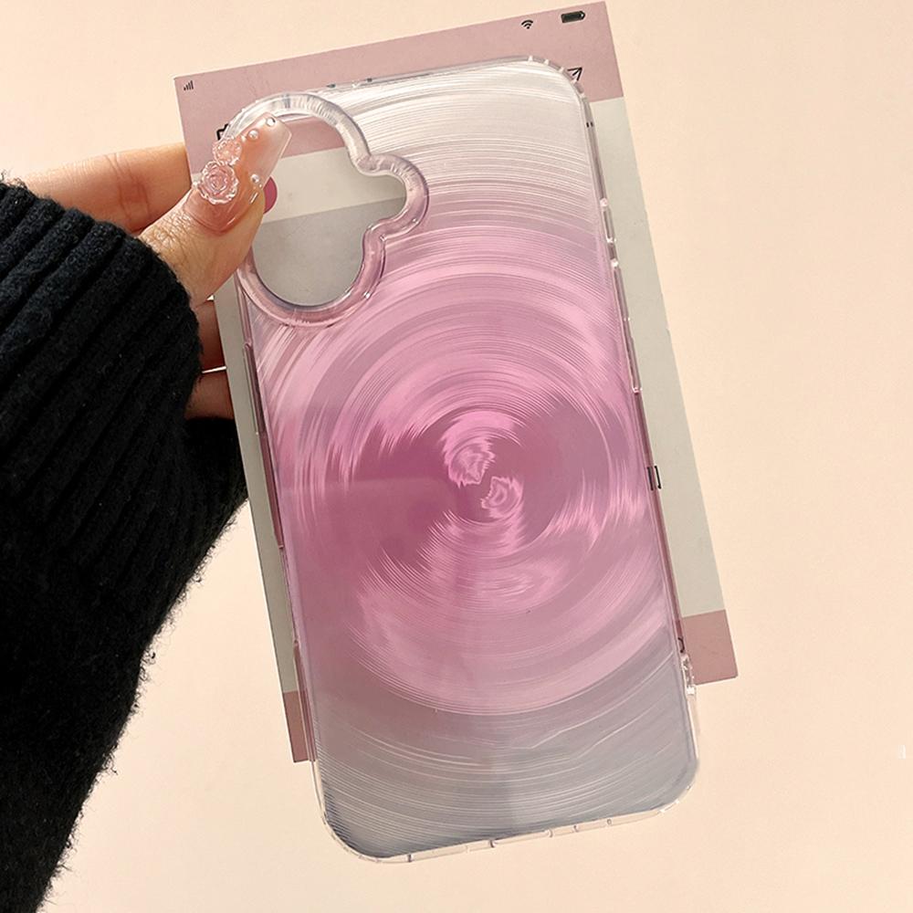 Iridescent Glossy Phone Case for iPhone 11 13 14 15 16 17 Pro 17 13 14 15 Pro Max High Quality Fantasy Floral Style Full Protection Shell