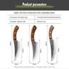 3 Types Stainless Steel Kitchen Deboning Knife Slicing Knife Butcher Knife Kitchen Tool