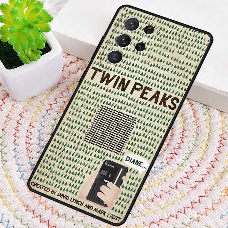 Welcome To Twin Peaks soft TPU Phone Case For Samsung Galaxy note 10 pro S26 S25 S24 S23 S22 Ultra Plus S21 FE S20 Cover