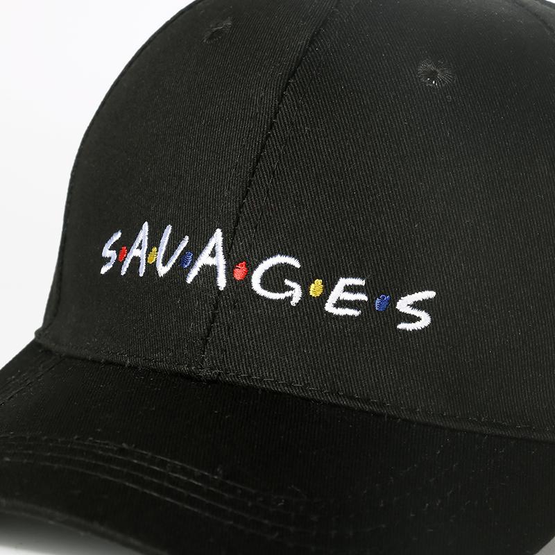 High Quality Brand Letter SAVAGES Snapback Cap Cotton Baseball Cap For Adult Unisex Women Hip Hop Dad Hat Bone Gorra