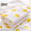 Baby Blanket Wrap Thin Swaddling Cotton Cartoon Body Dry Eye-catching Keep Newborn Printed Cloth