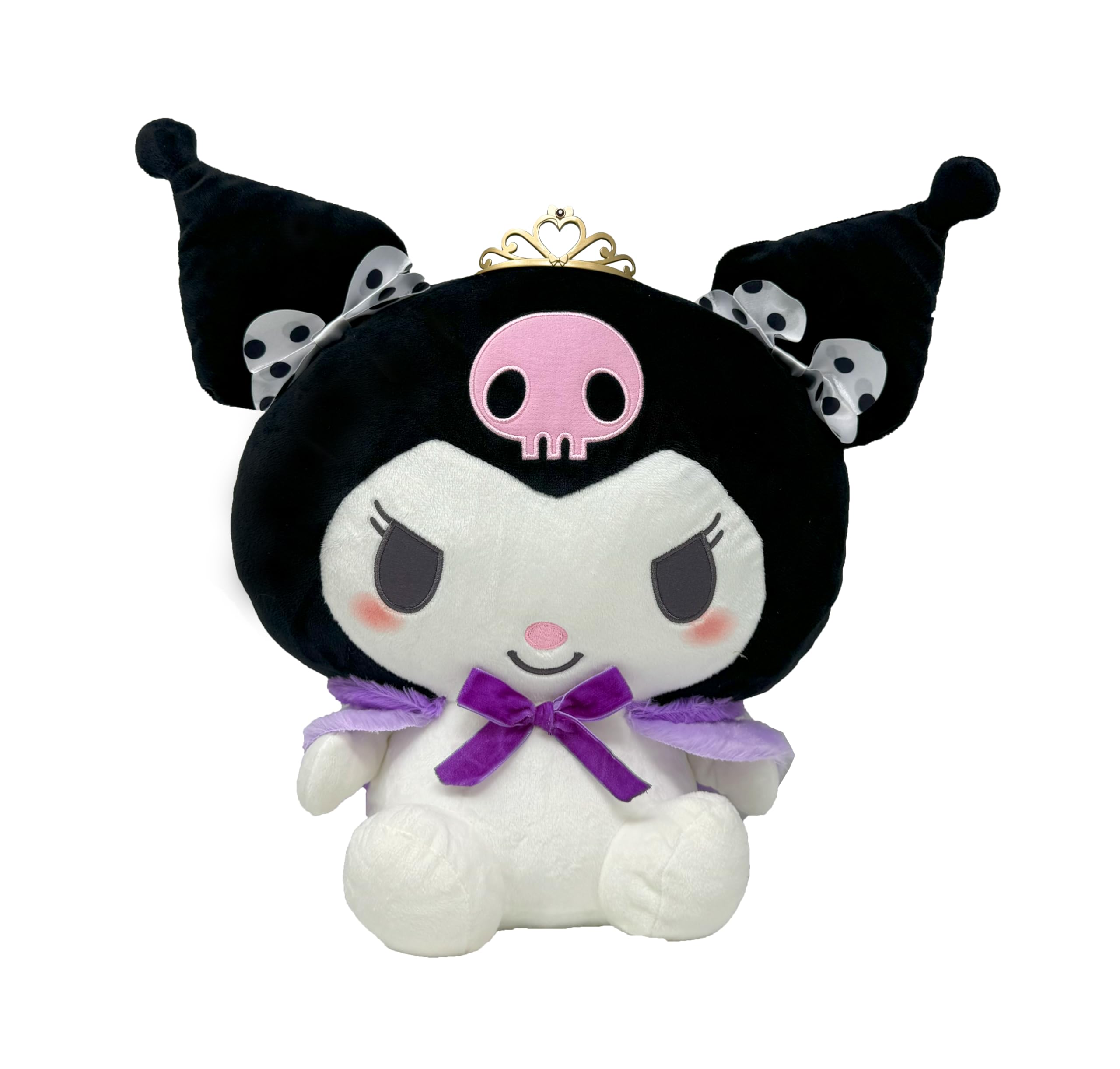 

HBD Kuromi Super Big Plush Toy, Approx. 44cm, Birthday, Includes Toy Diamond