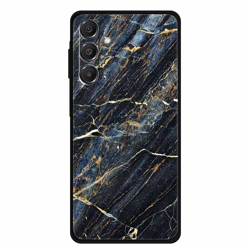 For Samsung Galaxy A14 A15 A16 5G Case Marble Soft TPU Phone Back Cover For Samsung A14 A15 4G Shockproof Silicone Painted Coque