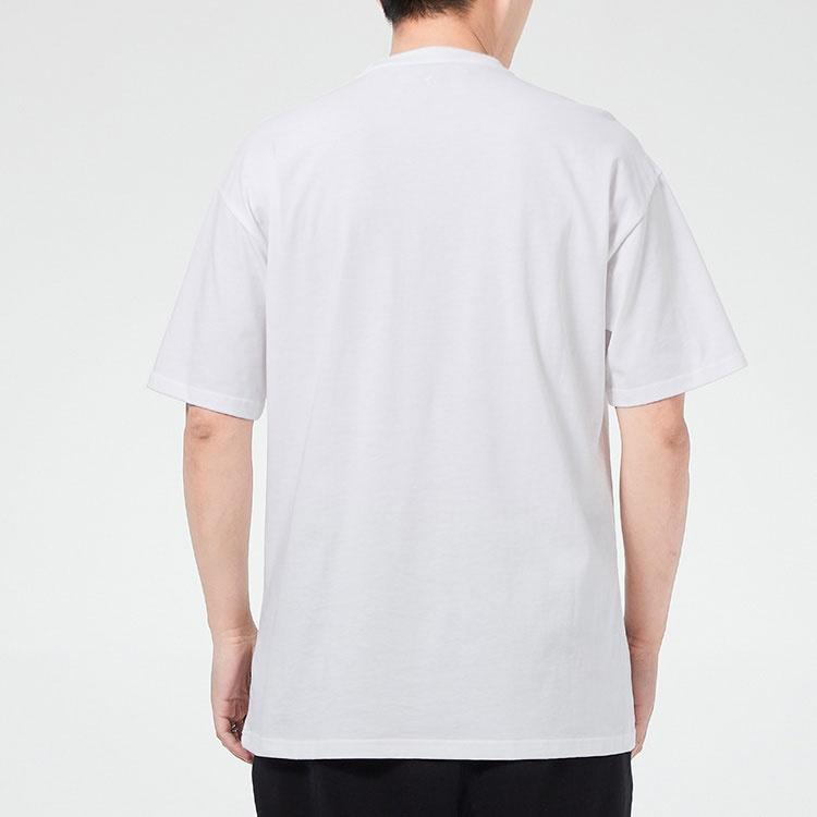 Converse Pocket Casual Short-Sleeve Tee Mens White Men's 10020885-A01