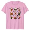 Christmas Ducks Festive Holidays Unisexs TShirt Unisexs Tee Cartoon Graphic Apparel