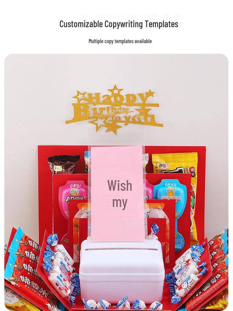 Celebrity Style Surprise Explosion Birthday Gift Box for Kids