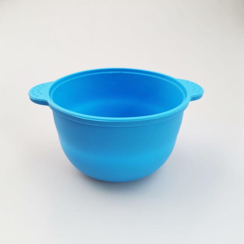 Silicone Folding Mask Bowl - Multi-functional Non-stick Wax Bean Bowl for Hair Removal