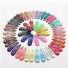 10/50Pcs Snap Hair Clips Candy Glossy 5cm/2in No Slip Metal Hair Pins Clips Barrettes Accessories for Baby Girls Hairpins
