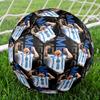 Golden Messi Glory Size 5 Soccer Balls, High-Quality, Anti-Slip, Protective Football, a Unique Gift Suitable for Birthdays, Christmas