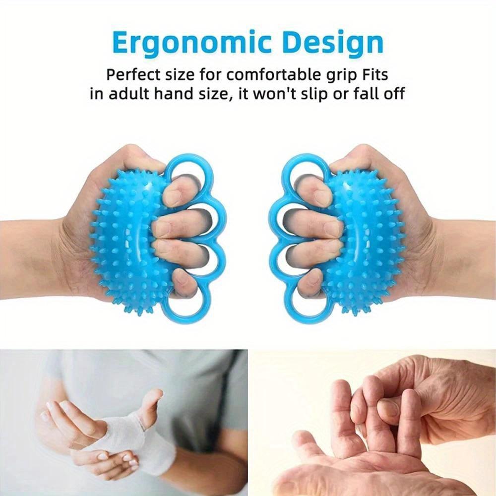 Hand Grip Strengthener Finger Exerciser Training Ball Recovery Hand Massage Training Grip Strength Tool Grip Pressure Ball