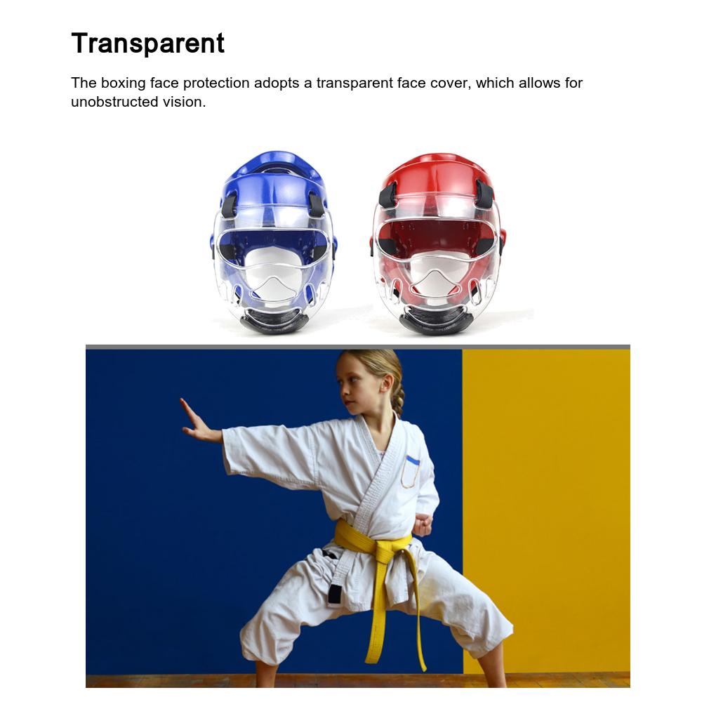 Anti-Scratch Shockproof Boxing Headgear Professional Multifunction Full Guard Head Protection Multi-purpose Helmet