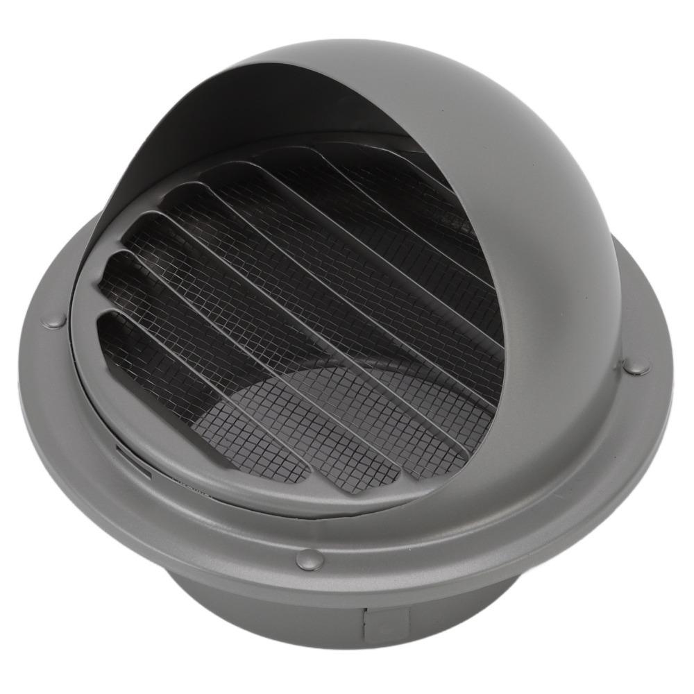 4 Inch Diameter Louvered Vent Cover Round Air Vent Grille Heavy Duty Wall Vent For Outdoor Use