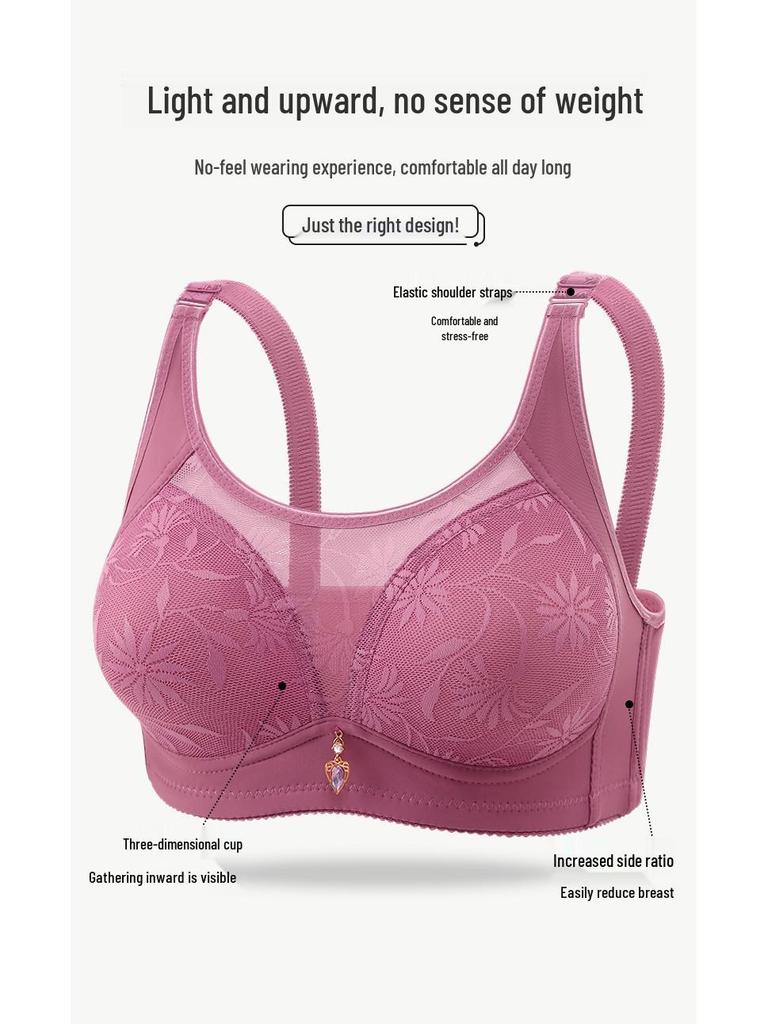 Plus Size Strapless Adjustable Support Bra: Minimizer, Comfortable, Breathable, Uplifting