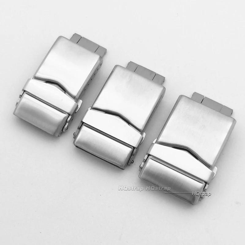 18mm 20mm 22mm Watch Clasp Solid Stainless Steel Folding Buckle Men Women Watch Buckle for Silicone Strap Metal Strap Accessory