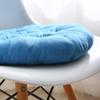 Round Solid Color Chair Cushion Seat Pad Soft Comfortable Sofa Pillow Office Home Decor Floor Mat for Dining Living Room