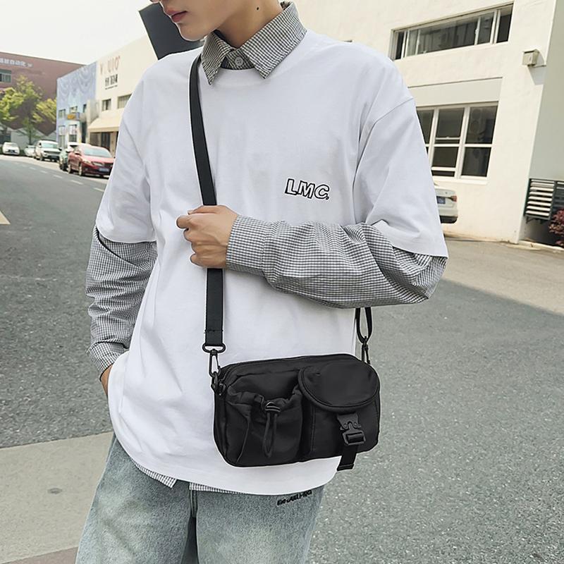 New Multi-pocket Shoulder Bag Women's Fashi Casual Messenger Bag Men's Messenger Bag Lightweight Sports Outdoor Crossbody Bag