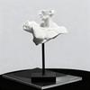Resin Handicrafts Half-length Figurine David Sculpture Realistic Portrait Decorative Figurines Home Decoration Accessories