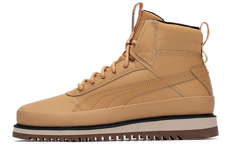 PUMA Unisex Desierto V2 Wtr Rubber High Boots Brown 380754-03 37