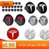 Samolepka na auto Tesla 56/57MM 4KS 29KS pro Tesla Model Y Model 3 S/X Prachotěsný kryt kola Středové krytky kol a krytky ventilků pneumatik