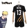 Haikyuu Character Anime Number Black Ball Suit Short Sleeve Shorts Cosplay
