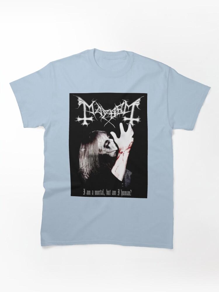 Eternal Mayhem Unisex T-Shirt, Mayhem Tee, Mayhem Inspired Merch, Black metal Unisex T-Shirt, Dead Classic Unisex T-Shirt