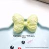 Korean Fabric Cotton Bow Knot Hair Clip & Doll Accessories for Kids
