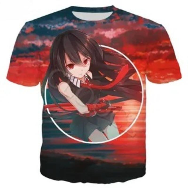 

Japanese Style 3D Samurai Print Animated T-shirt Street Style T-shirt Soft Breathable Men s Casual Comfortable Plus Size T-shirt 6XL