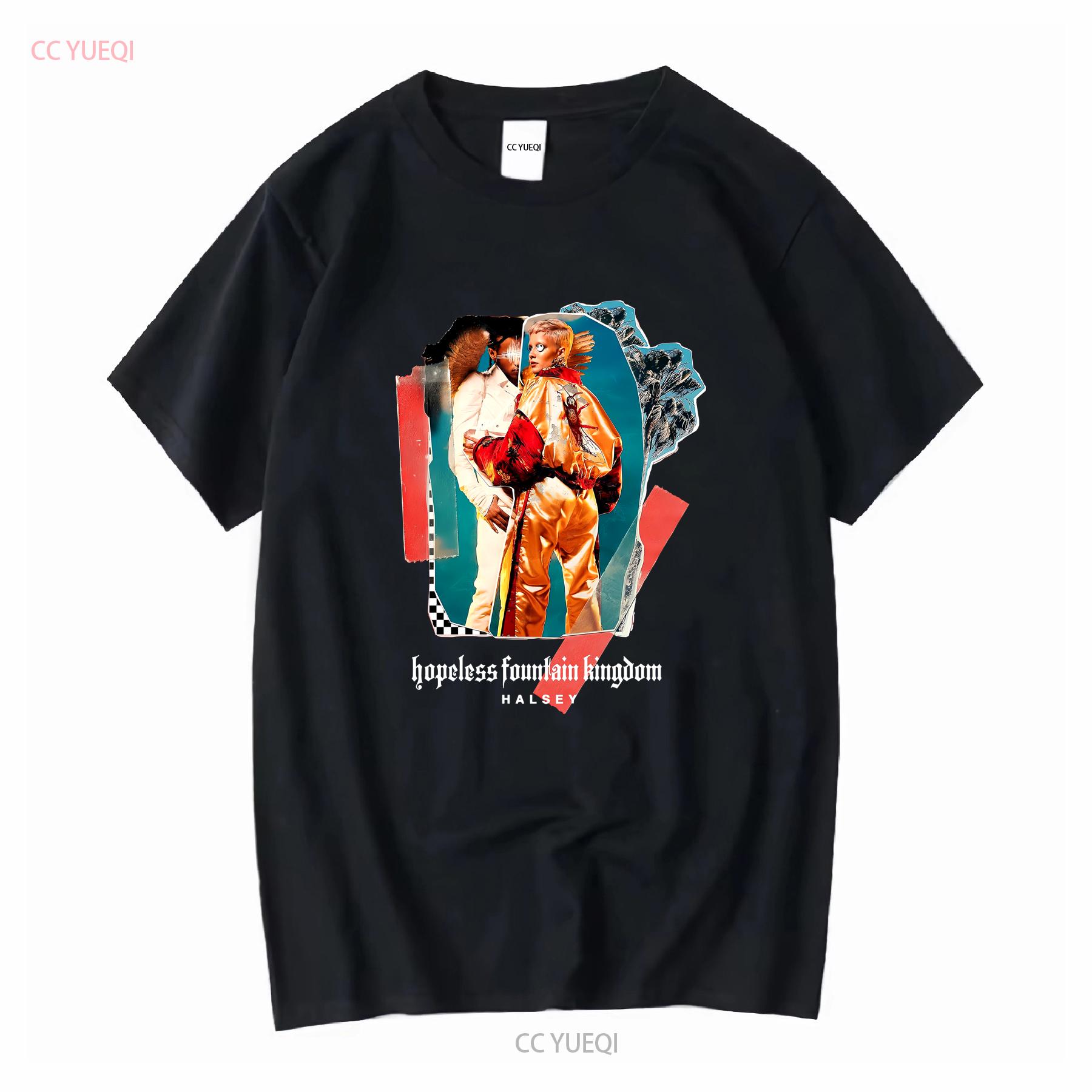 

halsey Hopeless Fountain Kingdom shirt all size vintage Washed Top For Everyday Wear Versatile designer clothes streetwear 4XL