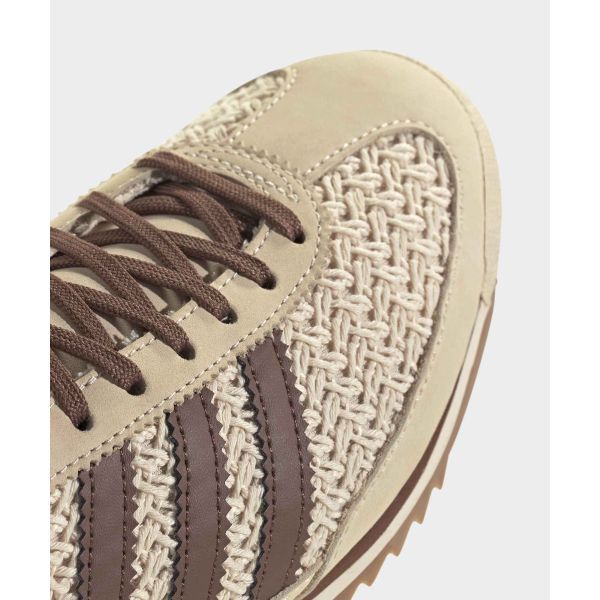 adidas SL72 OG Sand Strata Gebraucht Braun Damen Sneaker Creme Cremeweiß JR4229