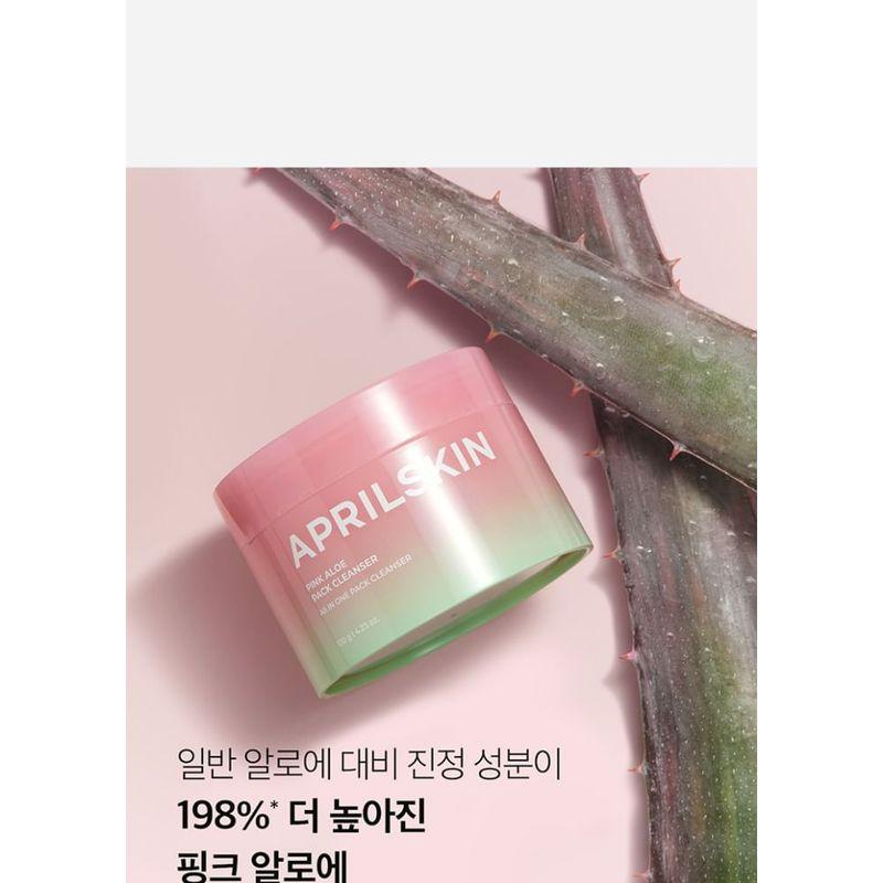 APRILSKIN - Pink Aloe Pack Cleanser