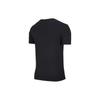 Nike T Shirts Men's Black Crew Neck Moderate Straight Fit AA4526-010