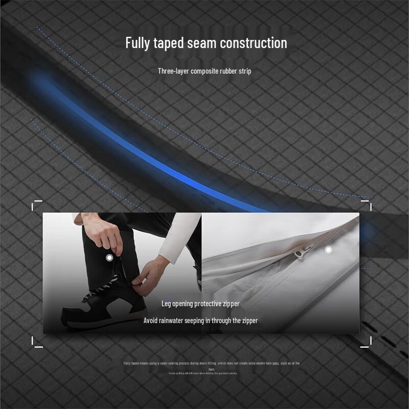 Tamboer Unisex Outdoor Ski Down Pants 550837D