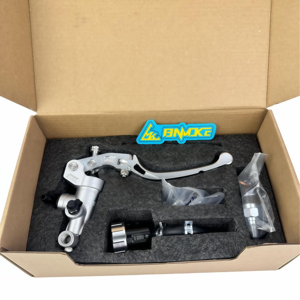 15mm Piston Motorcycle Foldable Clutch Brake Lever Anti-Drop CNC Aluminum  Adjustable Universal Modification Accessories Upgrade
