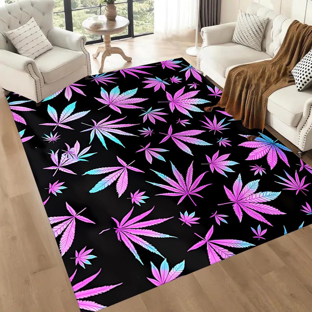 Tropical Floral Paradise Floor Mats for Living Room, Bedroom and Room Decoration Are Suitable for Gifts.