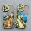 Island Scenery Summer Sky Landscape Phone Case For iPhone 17 Pro Max 11 14 16 15 Pro Max Plus 13 12 Mini Pro Max Back Covers