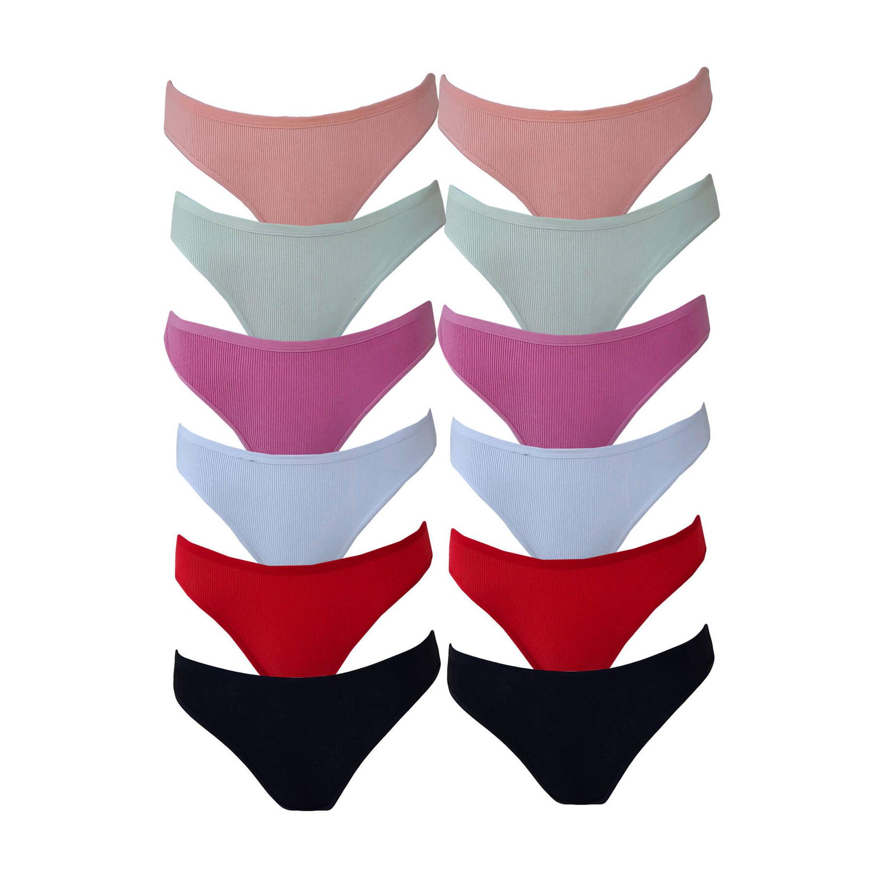 

Tutku 12 шт. женские камзол женские трусики хлопчатобумажные цветные бикини