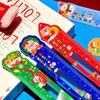 Cartoon Santa Claus Snowman Christmas Ruler Creative Drawing Painting Tool Reward Stationery Student Gift School Supplies