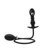Inflatable Anal Plug with Steel Ball Anal Pull Ball Masturbator Adult Sex Toys Silicone Tail Plug Slave