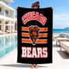 Chicago Bears  Beach Towel, Quick-drying, Easy to Care for, Suitable for Both Fitness and Beach Vacations,Sports Essential