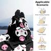 1pc Blanket Sanrio Kuromi1 Print Design, Lightweight Blanket for Sofa, Bed- Soft &Warm, Gift for All Seasons like Christmas, Halloween