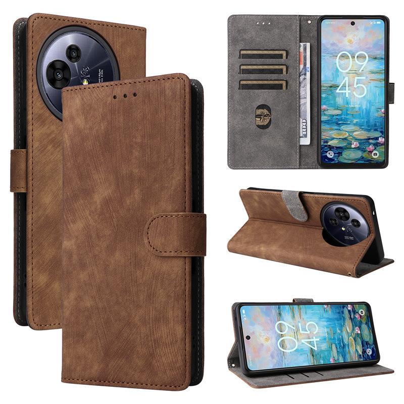 Cover For 50 Tcl Flip Nxtpaper 5gtcl 50 Pro Nxtpaper 5g Pu Leather Fullbody Protection With Rfid Blocking
