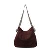 Autumn and winter retro high-value bag women's autumn niche fashion simple commuter shoulder bag bag