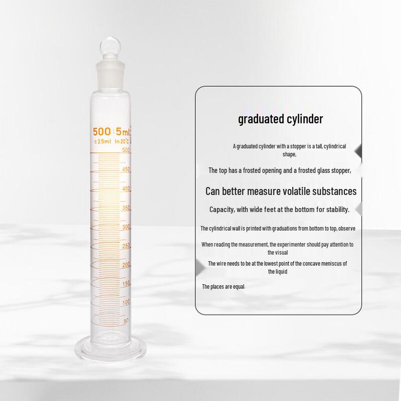 Glass Graduated Measuring Cylinder