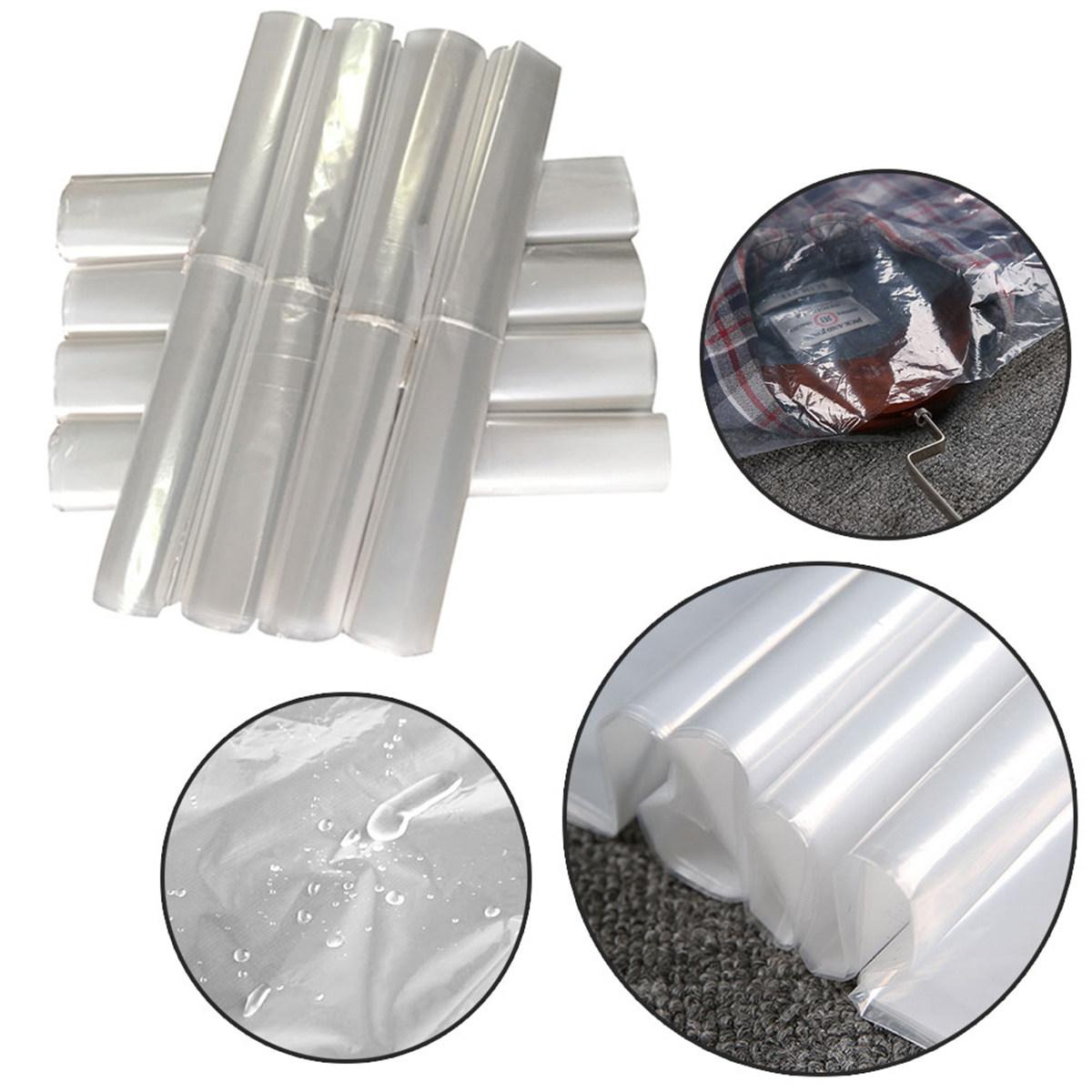 

30pcs 60X100Cm Dust Proof Cover For Clothes Clear Plastic Garment Bag Transparent Storage Cover Suit Clothes Protector Wardrobe