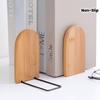 1/2pcs Bamboo Bookstand Office Desk Storage Bookshelf Student Desk Practical Bookboard Storage Rack Clip Book Stand Wholesale