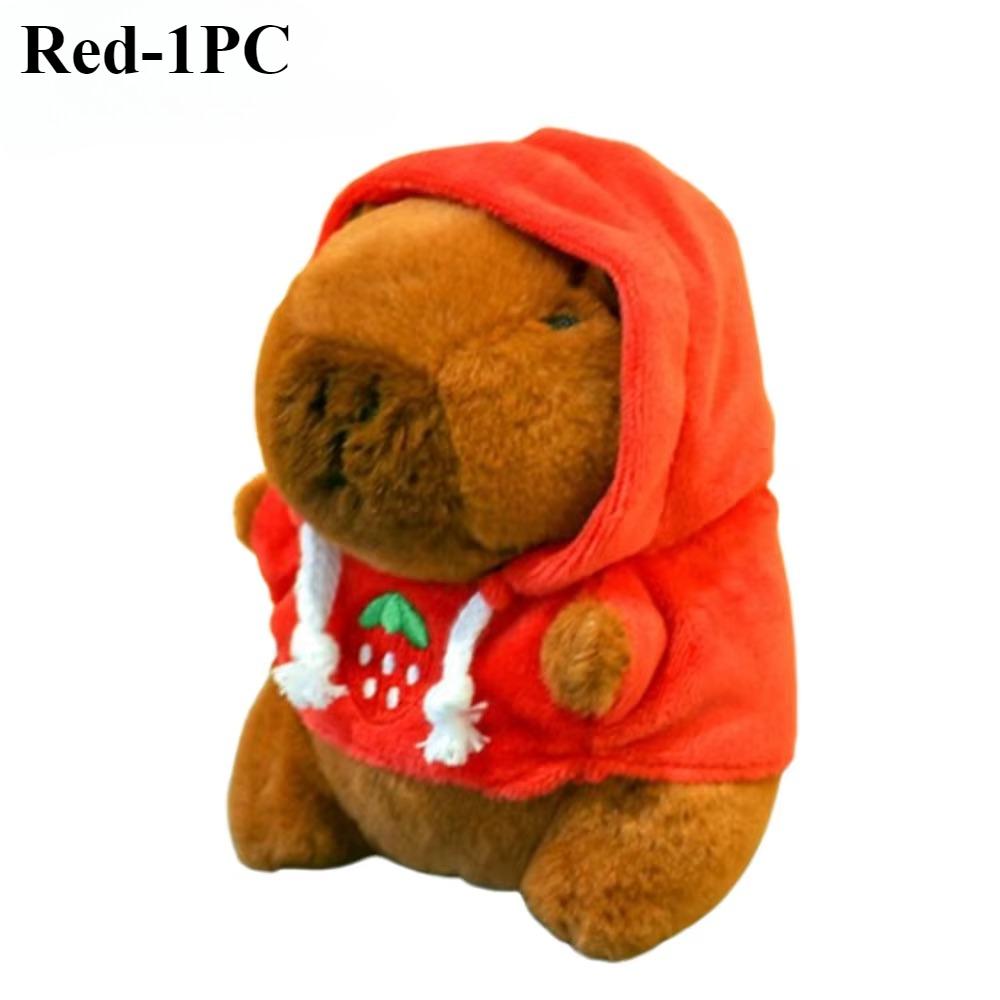 

1-10PCS Cute Capybara Plush Pendant Water Dolphin Plush Toy Keychain Bag Pendant Children s Birthday Gift Holiday Party Favours