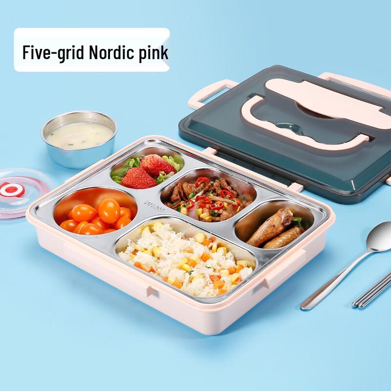 Lijia 304 Stainless Steel Insulated Bento Lunch Box Set