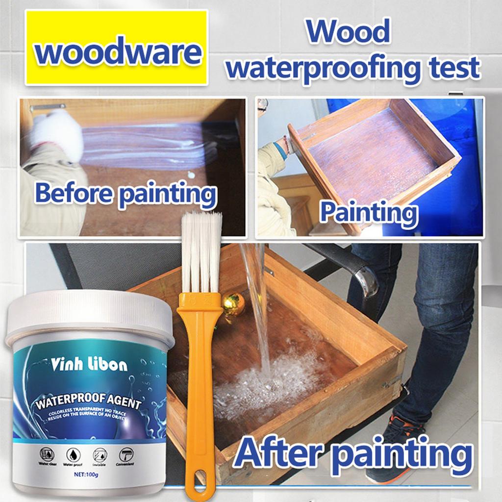 Waterproof, Heat Insulating And Transparent Sealant, 100g Sealant For Grouting And Tile | Strong Adhesion, Long-lasting For Roofs, Wall
