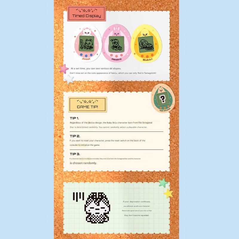 [PRE ORDER] Stray Kids SKZOO TAMAGOTCHI & CASE SET