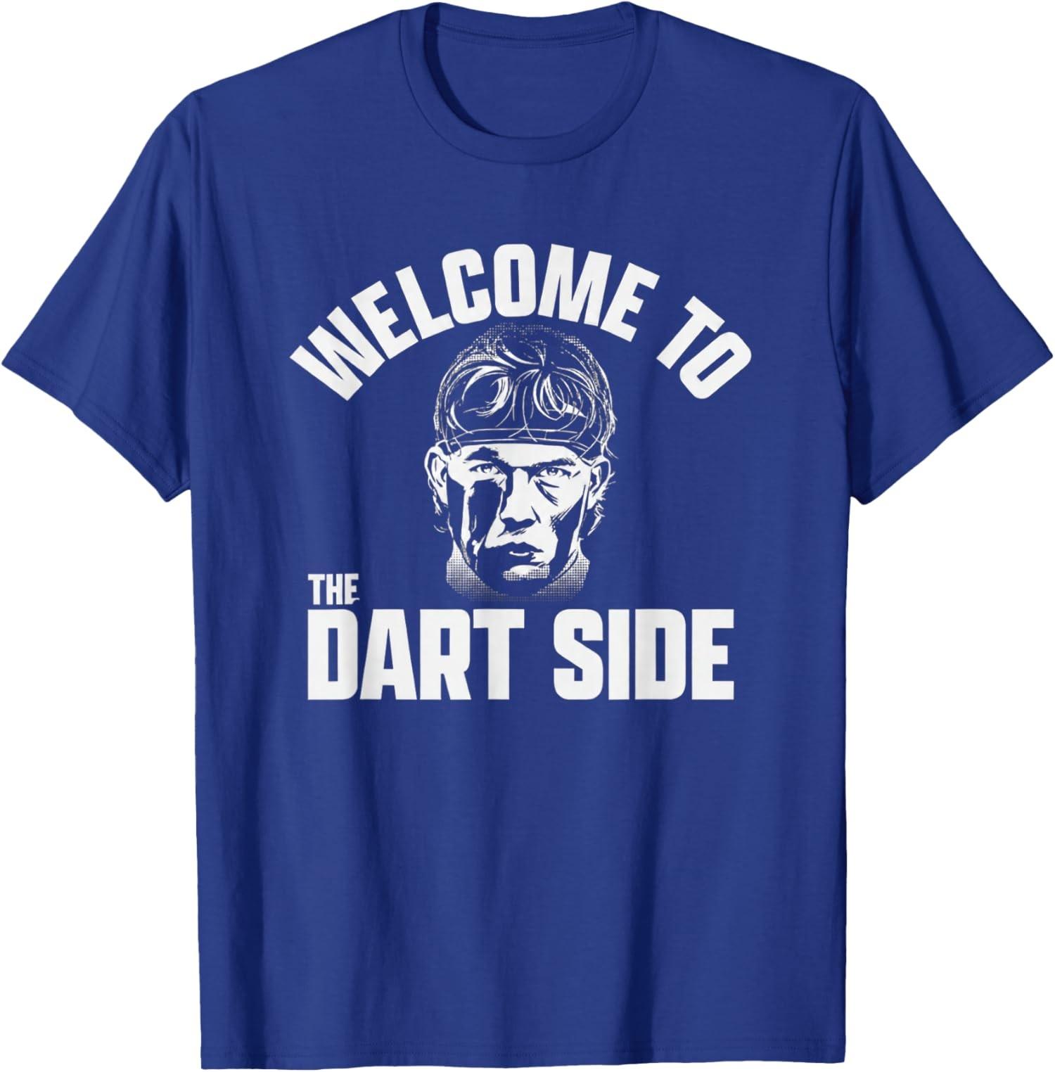 Welcome to The Dart Side Apparel New York Unisex T-Shirt S разноцветный